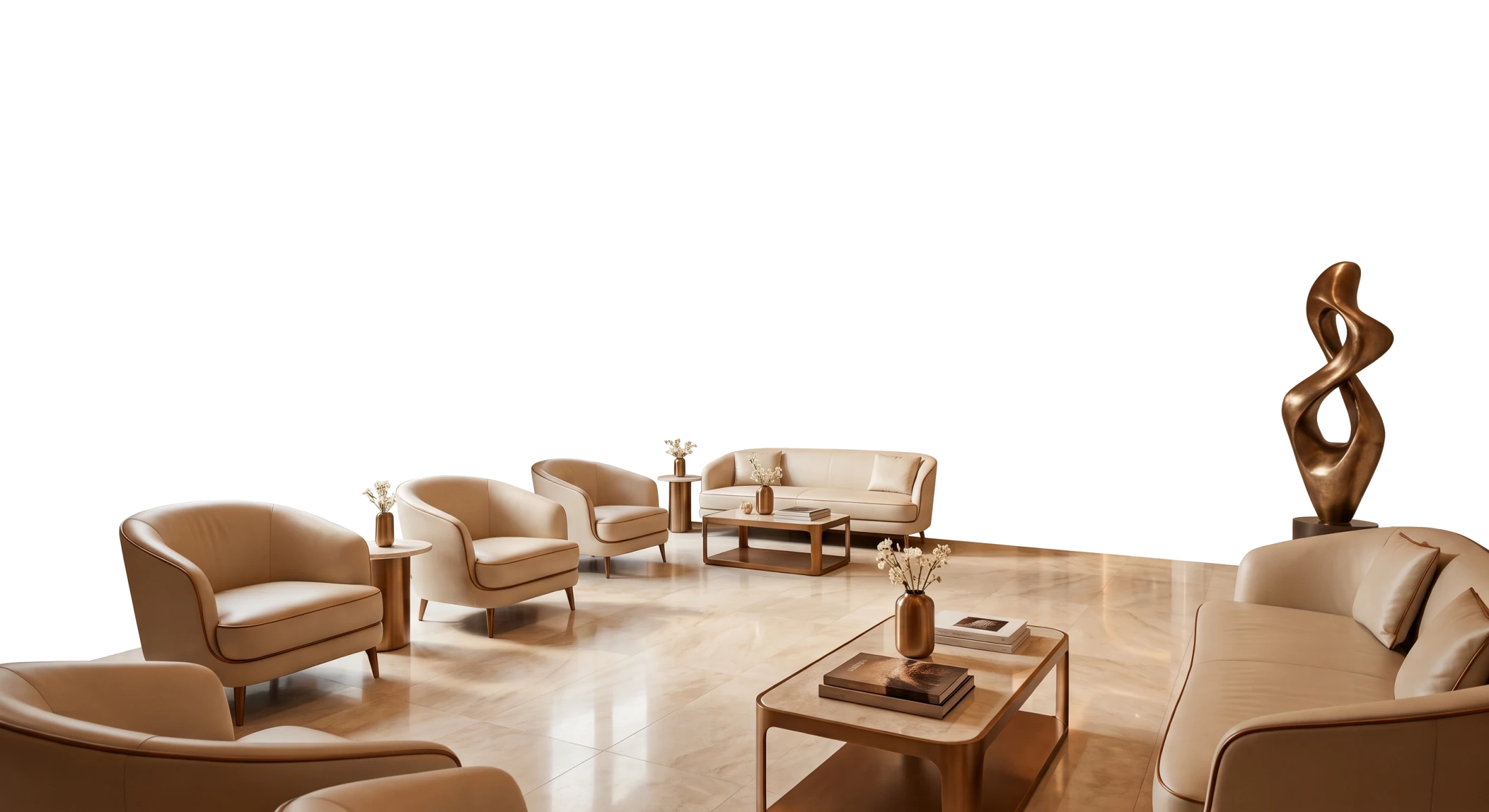 Une salle d'attente vide